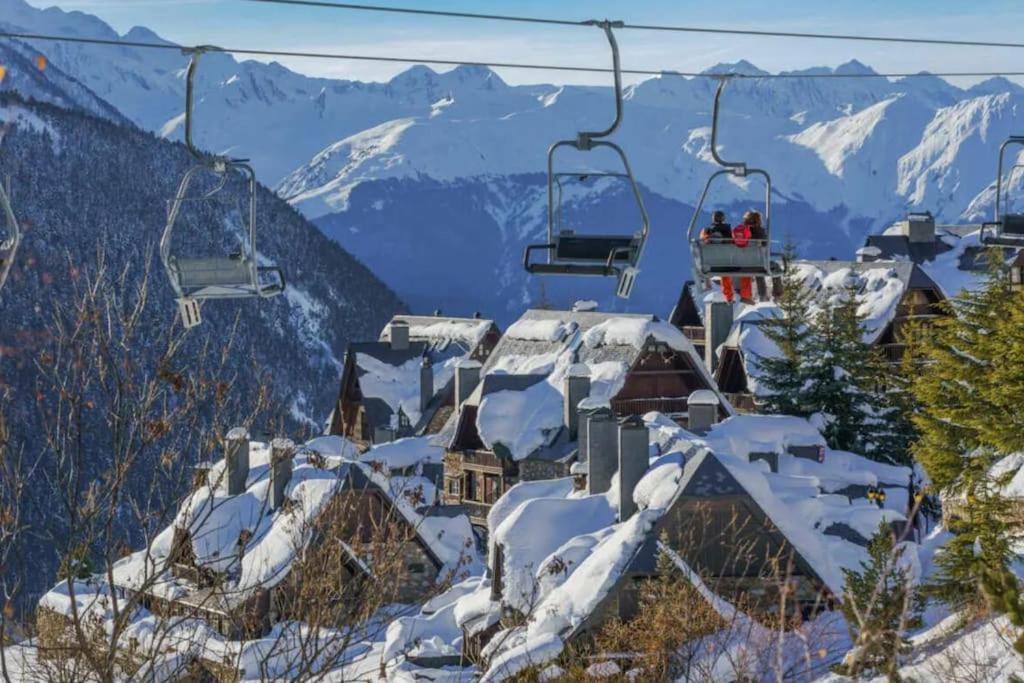 Wow Views Next To The Ski Lift! Baqueira Beret Extérieur photo